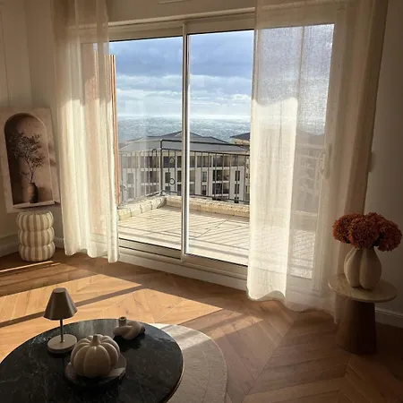 Apartmán T2 Spacieux Renove, Vue Et Terrasse Bastia (Corsica)